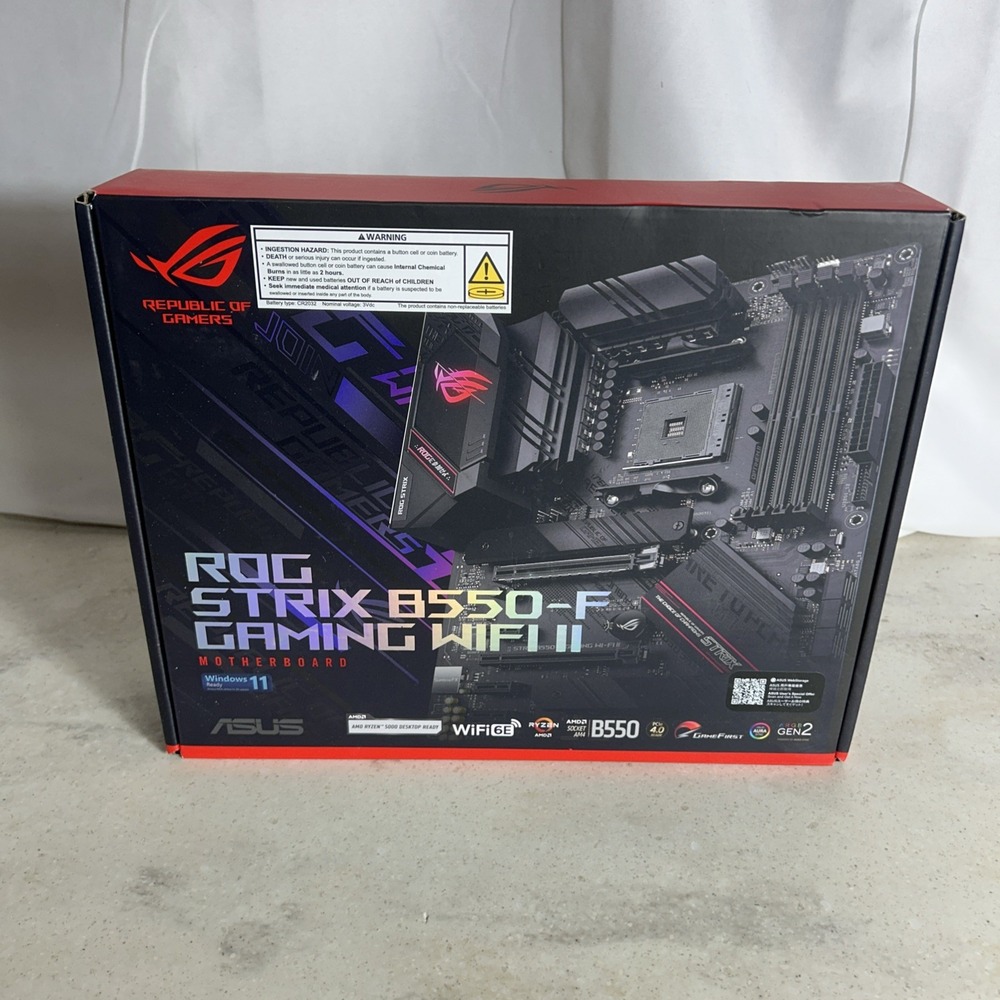 ASUS ROG STRIX B550-F GAMING WIFI II - Motherboard - ATX - Socket AM4 - AMD B550